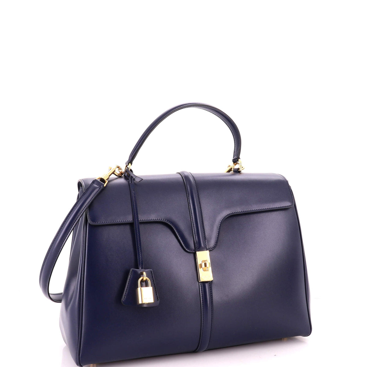 16 Top Handle Bag Smooth Calfskin Large