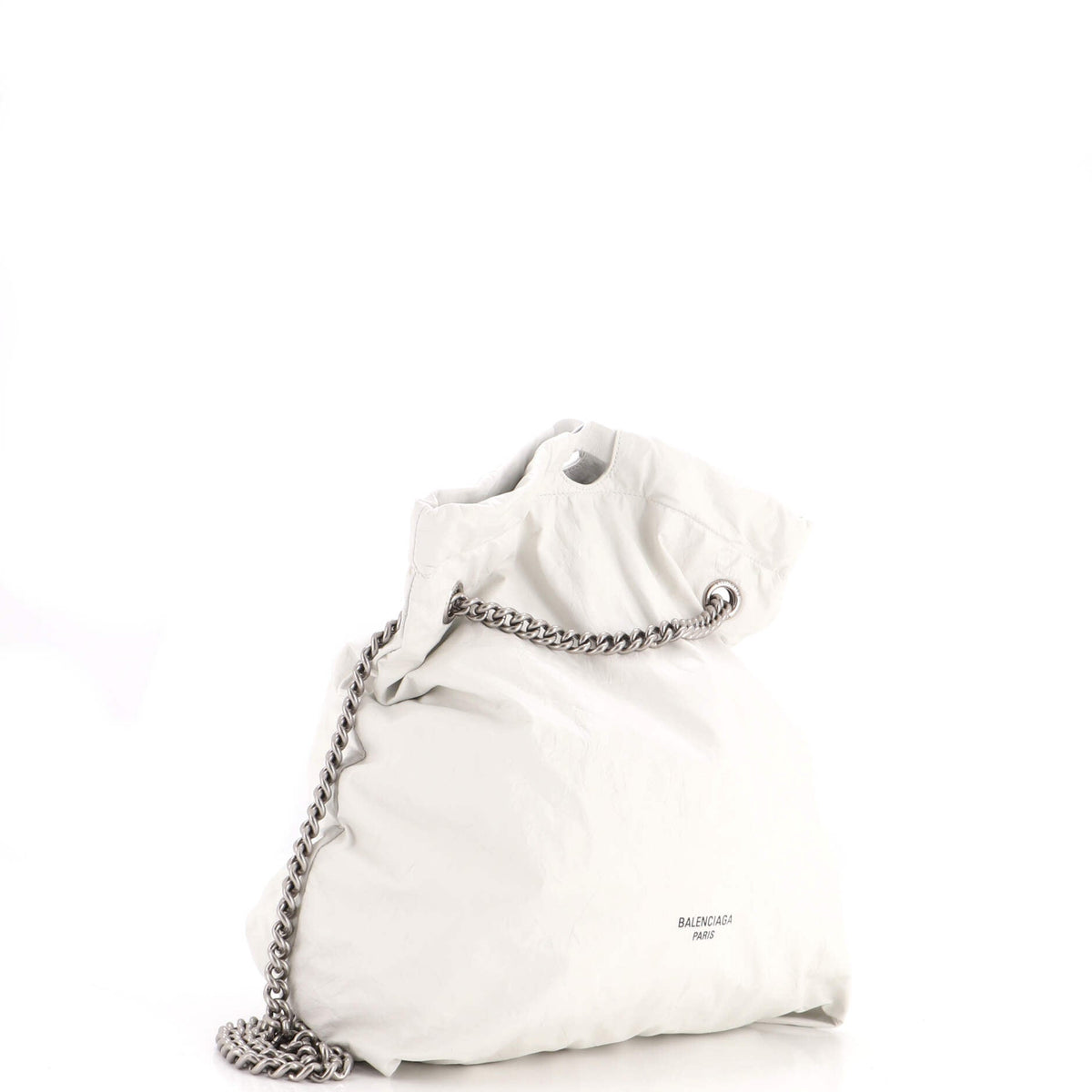 Crush Chain Tote Leather Medium