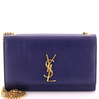 Classic Monogram Crossbody Bag Grainy Leather Medium