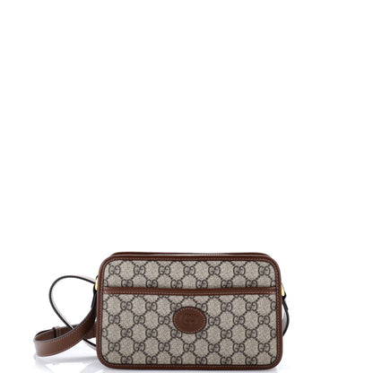 Interlocking G Patch Camera Bag GG Coated Canvas Mini