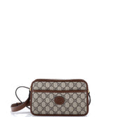 Interlocking G Patch Camera Bag GG Coated Canvas Mini