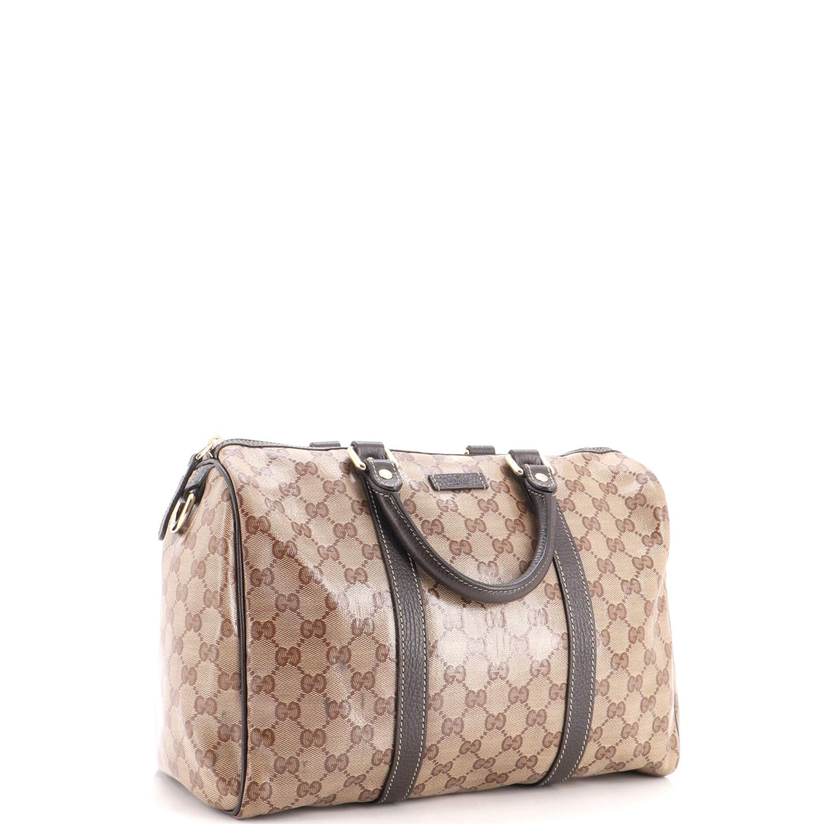 Joy Boston Bag GG Coated Canvas Medium