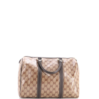 Joy Boston Bag GG Coated Canvas Medium