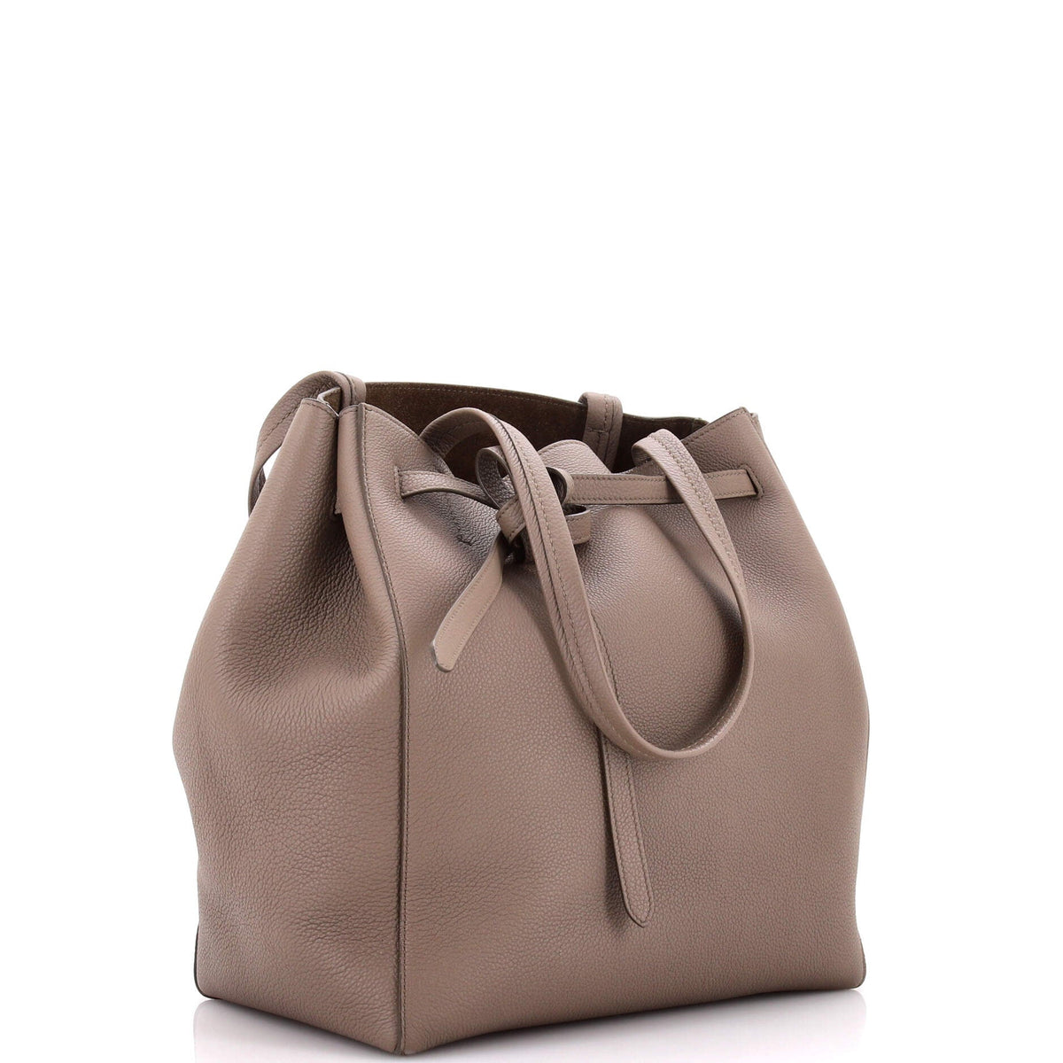 Phantom Tie Cabas Tote Leather Medium