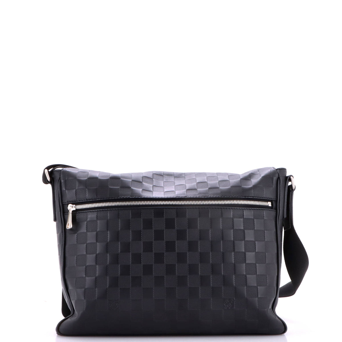 District NM Messenger Bag Damier Infini Leather MM