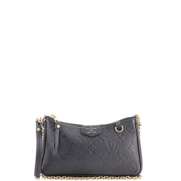 Easy Pouch on Strap Monogram Empreinte Leather