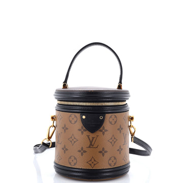 Cannes Handbag Reverse Monogram Canvas