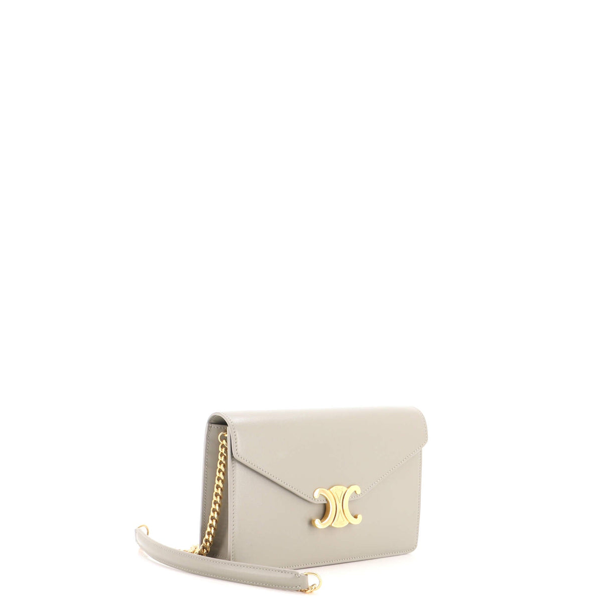Margo Triomphe Wallet on Chain Leather
