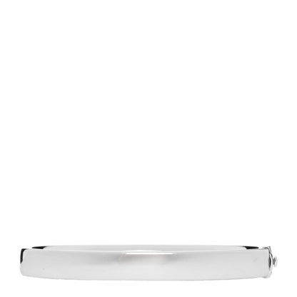 Tiffany 18K White Gold Diamond Metro Five-Row Hinged Bangle Bracelet