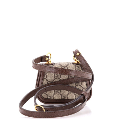 Blondie NM Card Case Wallet with Strap GG Coated Canvas