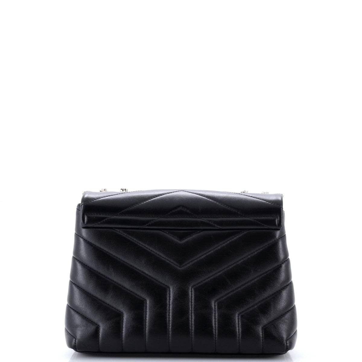 Loulou Shoulder Bag Matelasse Chevron Leather Small