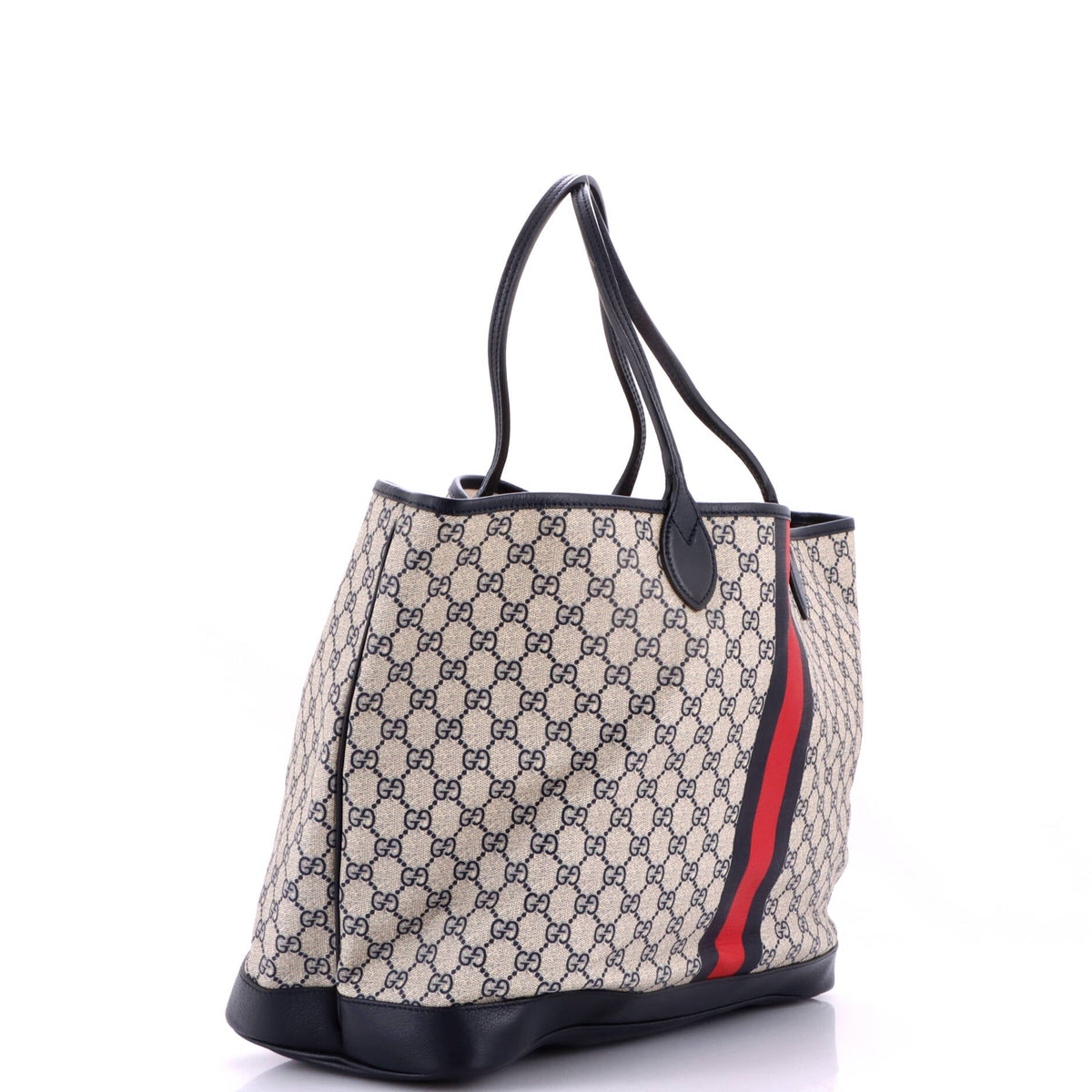 Ophidia Open Shopping Tote GG Coated Canvas Large