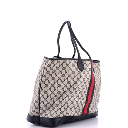Ophidia Open Shopping Tote GG Coated Canvas Large