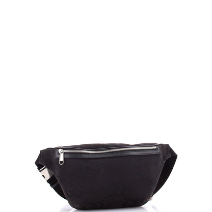 Belt Bag Jumbo GG Canvas with Leather Small