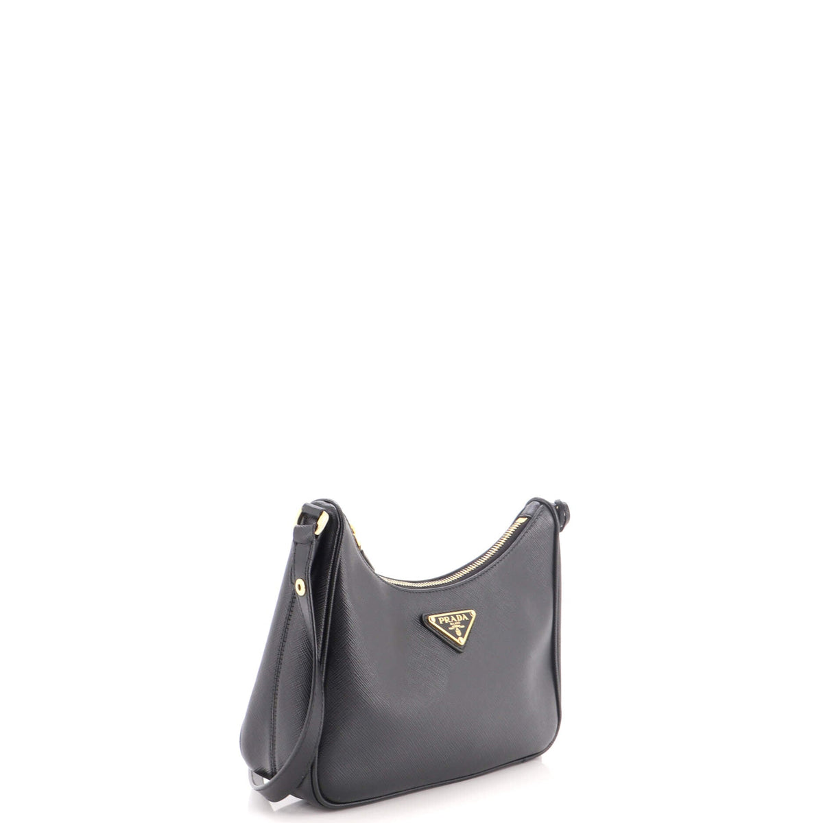 Re-Edition Hobo Saffiano Leather Mini