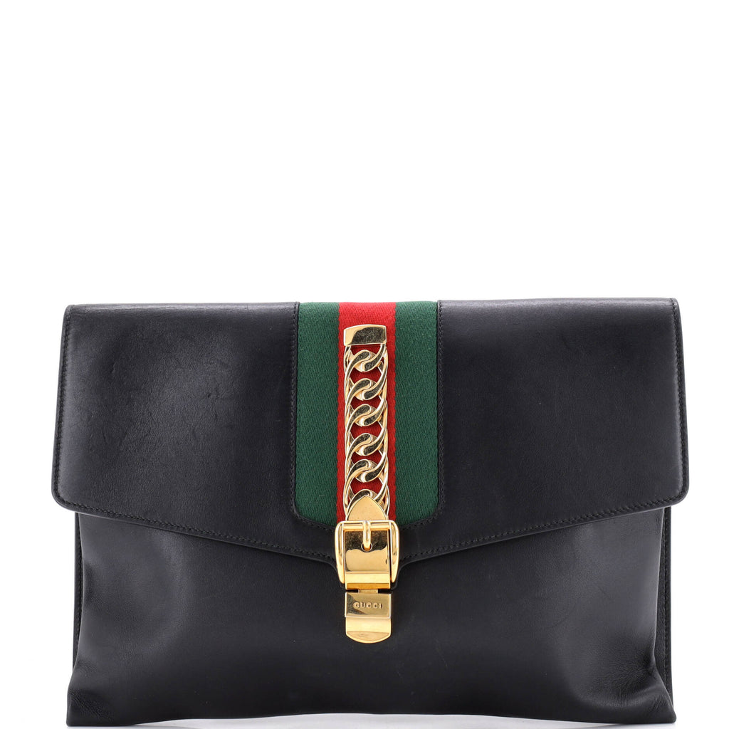 Sylvie Clutch Leather Maxi