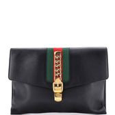Sylvie Clutch Leather Maxi