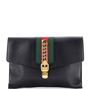 Sylvie Clutch Leather Maxi
