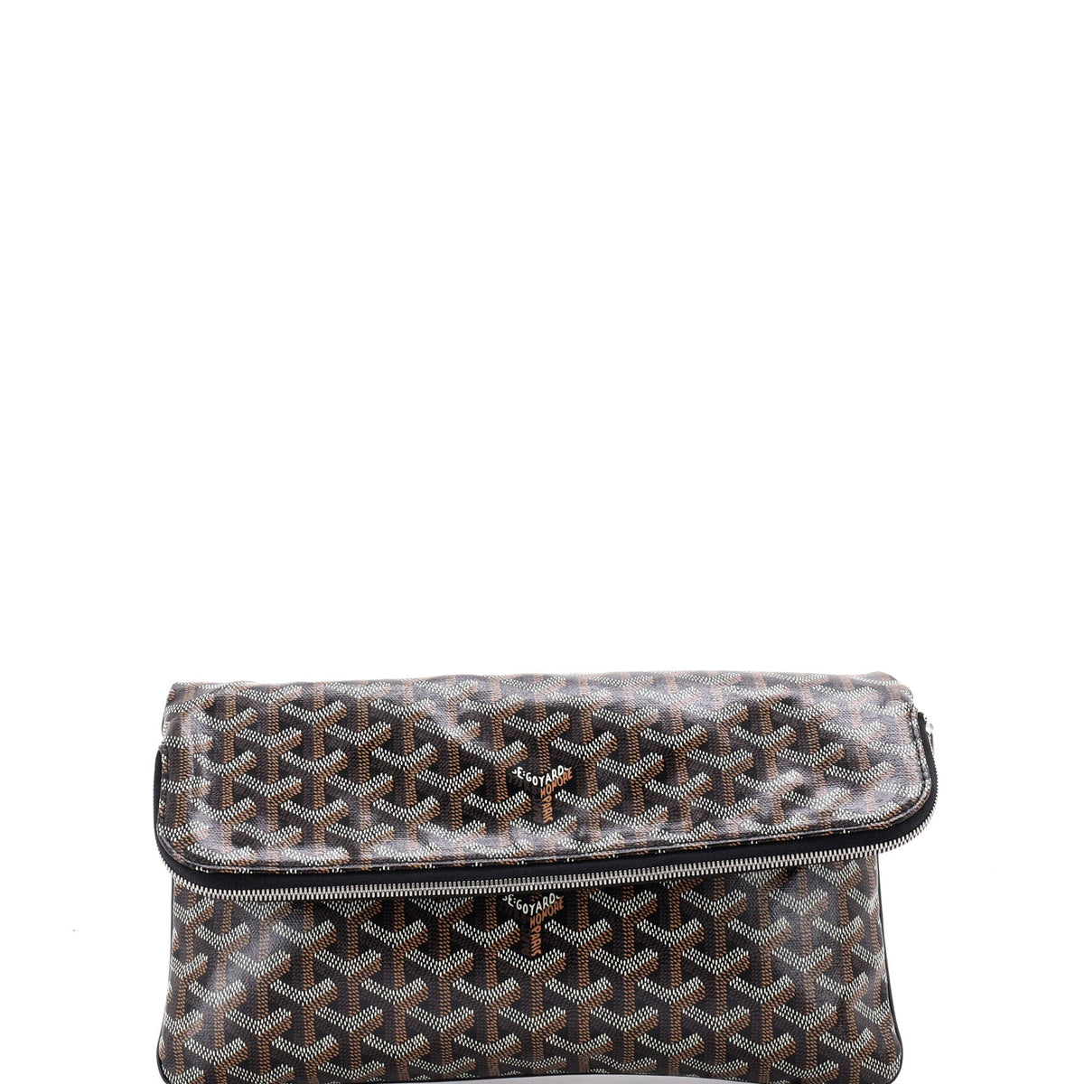 Saint Marie Clutch Coated Canvas