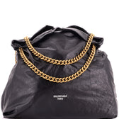 Crush Chain Tote Leather Medium