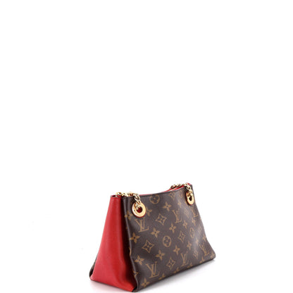 Surene Handbag Monogram Canvas with Leather BB