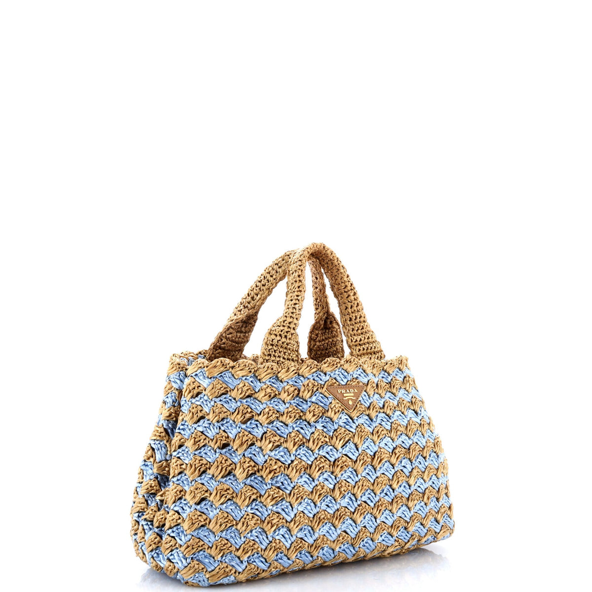 Canapa Tote Raffia Crochet Small
