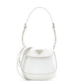 Cleo Flap Shoulder Bag Spazzolato Leather Mini
