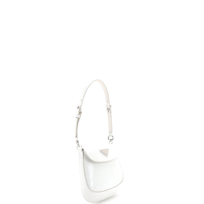 Cleo Flap Shoulder Bag Spazzolato Leather Mini