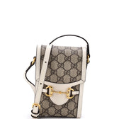 Horsebit 1955 Crossbody Bag GG Coated Canvas with Leather Mini