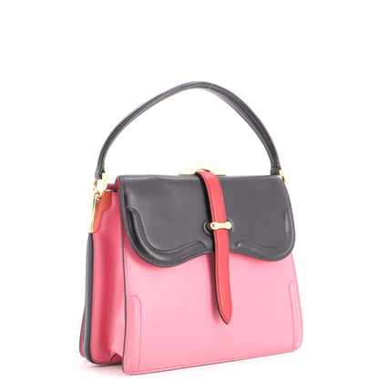 Belle Top Handle Bag City Calf Medium