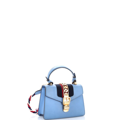 Sylvie Top Handle Bag Leather Mini