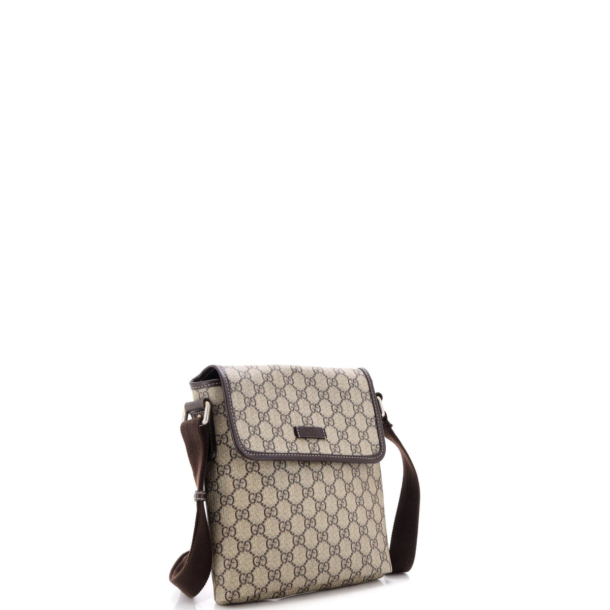 Flap Messenger GG Coated Canvas Small