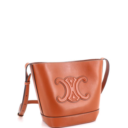 Cuir Triomphe Bucket Bag Leather Small