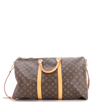 Keepall Bandouliere Bag Monogram Canvas 50