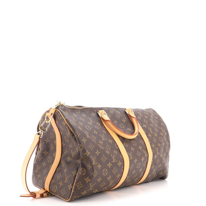 Keepall Bandouliere Bag Monogram Canvas 50
