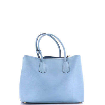 Cuir Double Tote Saffiano Leather Medium