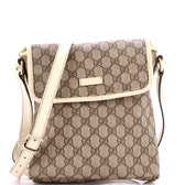 Flap Messenger GG Coated Canvas Small