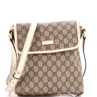 Flap Messenger GG Coated Canvas Small