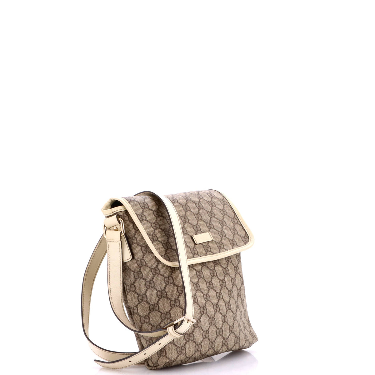 Flap Messenger GG Coated Canvas Small