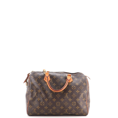 Speedy Bandouliere Bag Monogram Canvas 30
