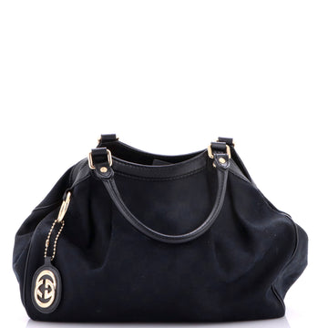 Sukey Tote GG Canvas with Leather Medium