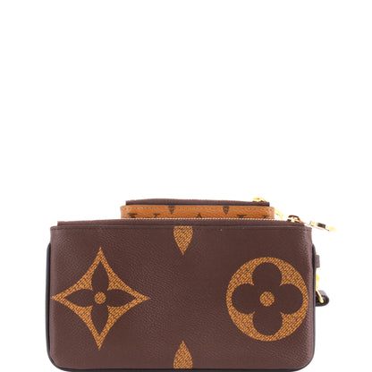 Trio Pouch Set Reverse Monogram Giant