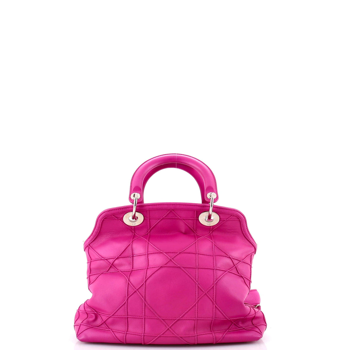 Granville Satchel Cannage Quilt Leather Small