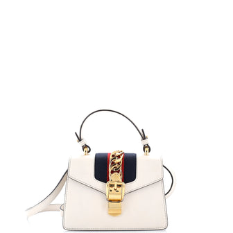 Sylvie Top Handle Bag Leather Mini
