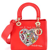 Lady Dior Bag Limited Edition Niki de Saint Phalle Embroidered Leather Medium