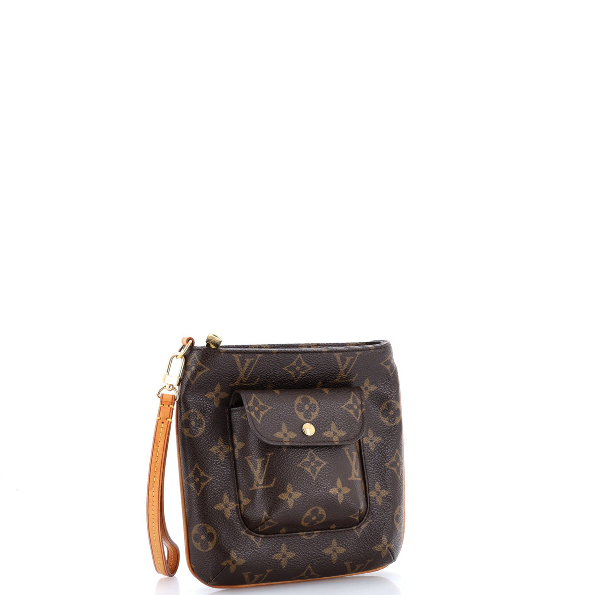 Partition Wristlet Clutch Monogram Canvas