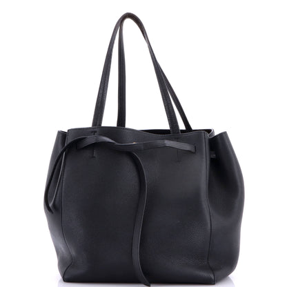 Phantom Tie Cabas Tote Leather Medium
