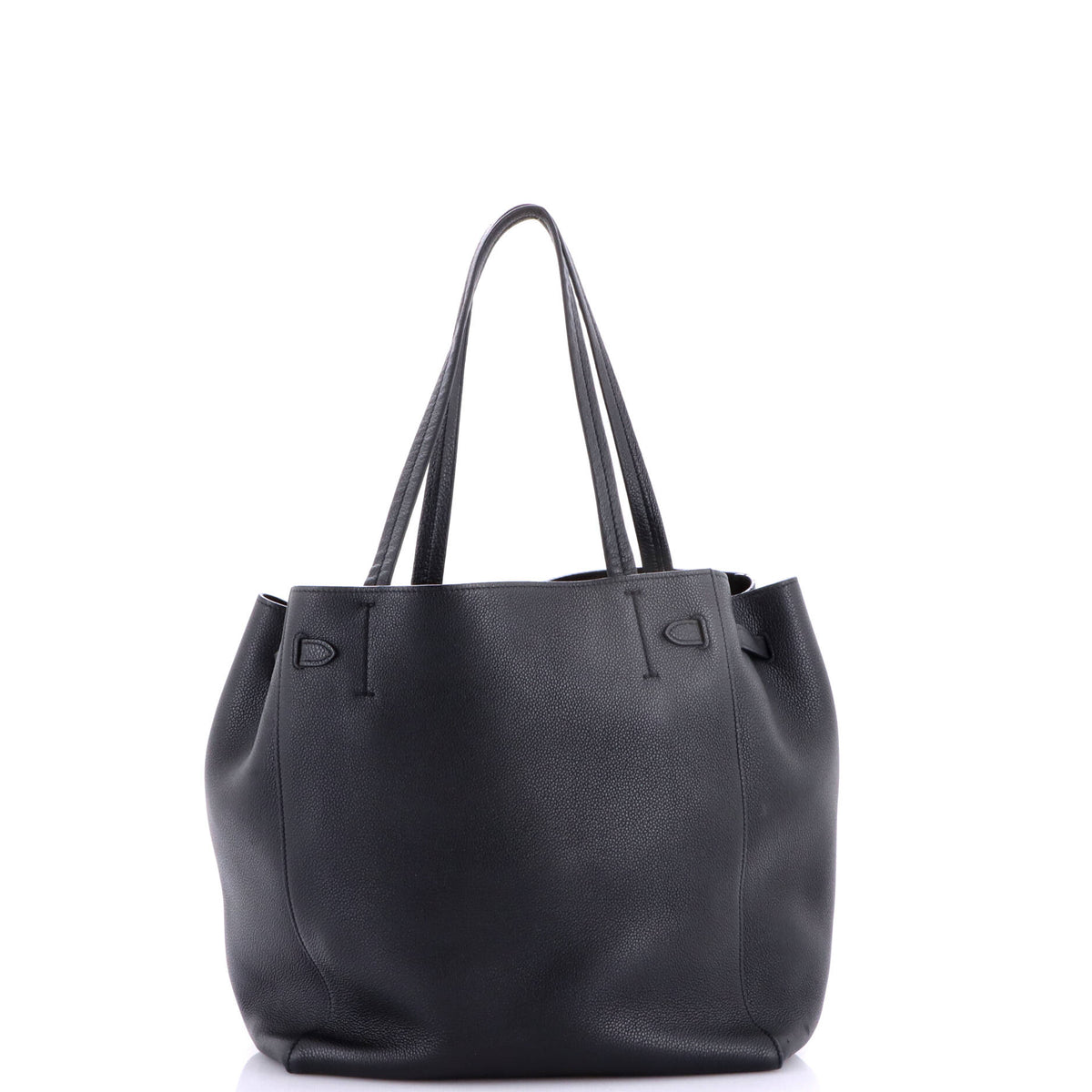 Phantom Tie Cabas Tote Leather Medium