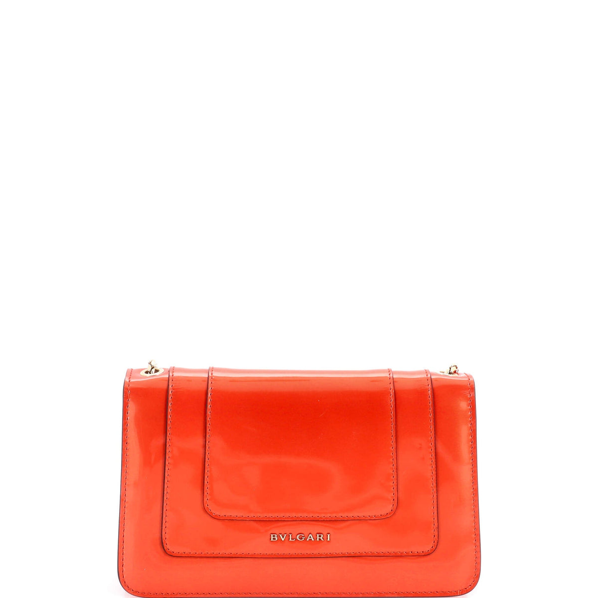 Serpenti Forever Shoulder Bag Metallic Leather Small