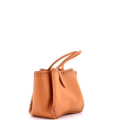 Angele Tote Laser Cut Leather 25